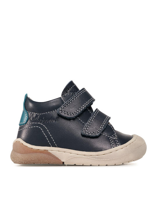 Naturino Punky cu Velcro Albastru marin