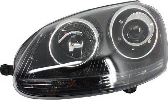 Carner Front Lights for Volkswagen Golf V GTI R32 Black 03-08 2pcs