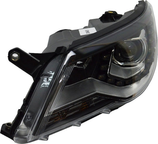 Carner Предни светлини LED за Volkswagen Тигуан Изглед на фейслифта mk1 R-line 2007-2011 2бр
