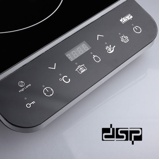 DSP KD5031 Induction Countertop Single Burner Black