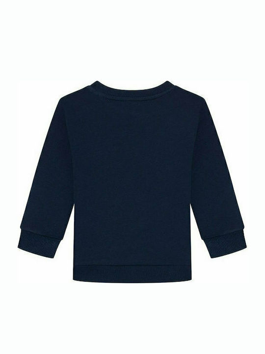 Guess Fleece Kinder Sweatshirt Marineblau