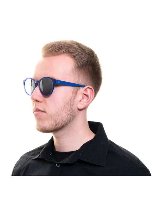 Benetton Unisex Sunglasses with Blue Plastic Frame