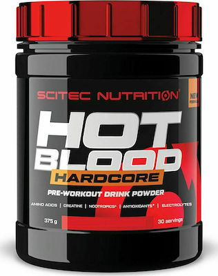 Scitec Nutrition Hot Blood Hardcore 375gr Orange Juice