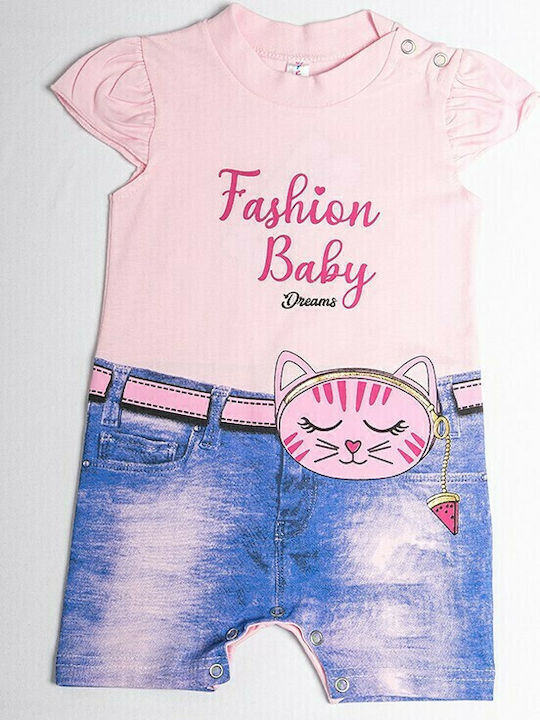 Dreams by Joyce Dreams by Joyce Baby Bodysuit Pink