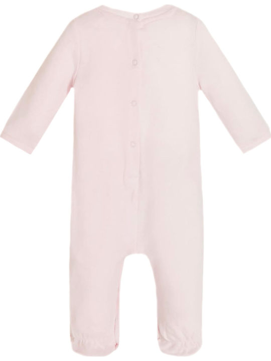 Guess Baby Bodysuit Set Long-Sleeved Pink