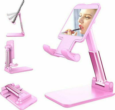 L305 Desk Stand for Mobile Phone in Pink Colour