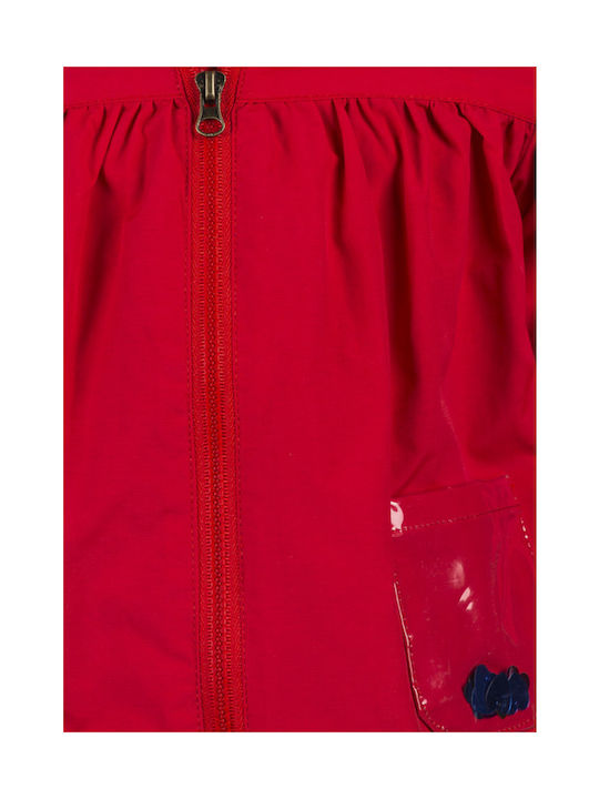 Losan Kinderparka Lang mit Kapuze Rot 118-2000ΑΛ 118-2000AL