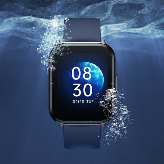 Mibro Color Wasserdicht Smartwatch mit Pulsmesser (Schwarz)