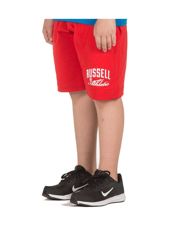 Russell Athletic Kids Athletic Shorts/Bermuda Red