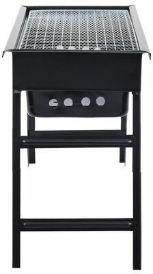 vidaXL Portable Charcoal Grill 57cmx19cm