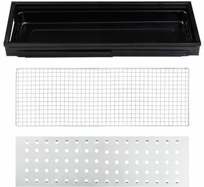 vidaXL Portable Charcoal Grill 57cmx19cm