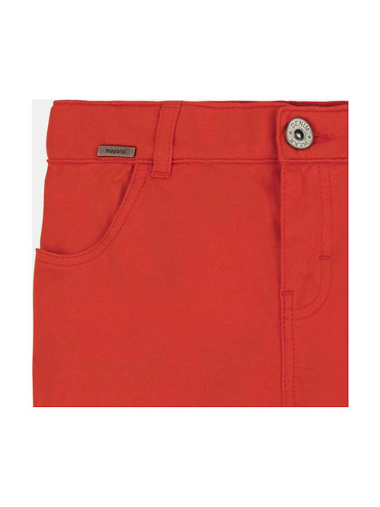 Mayoral Kids Shorts/Bermuda Fabric Red