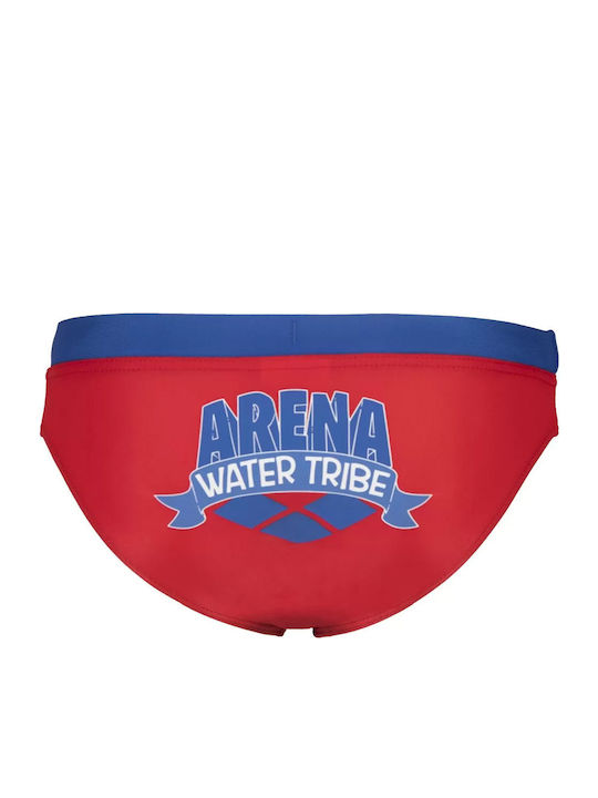 Arena Water Tribe Brief Kids Swimwear Swim Briefs Red