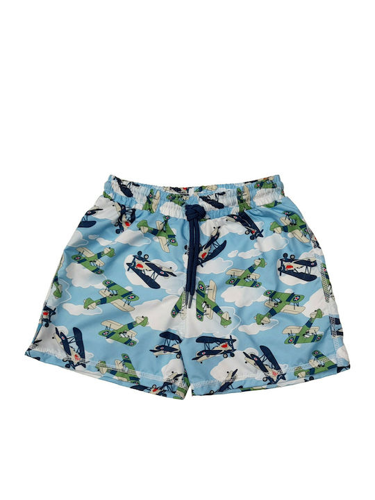 Tortue 090-350 Kinder Badeanzug Badeshorts Hellblau S0-090-350