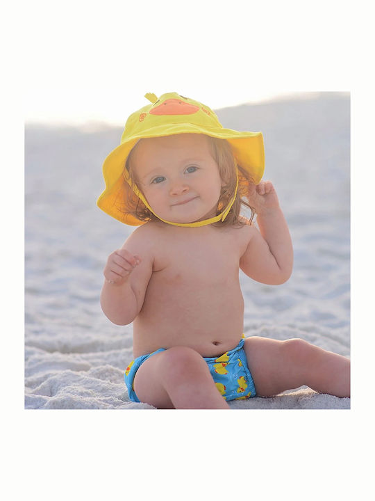 Zoocchini Kids Swimwear Swim Diaper with Hat Green