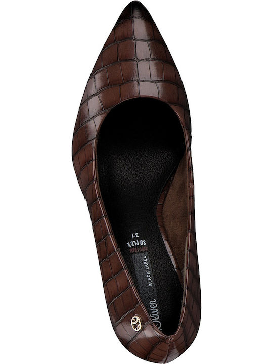 Pointed Toe Brown Heels
