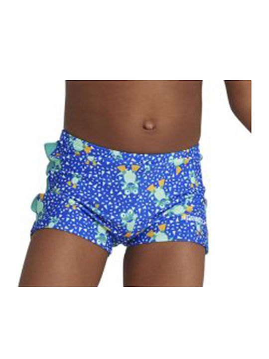 Speedo Corey Croc Allover Kinder Badeanzug Badeshorts Blau