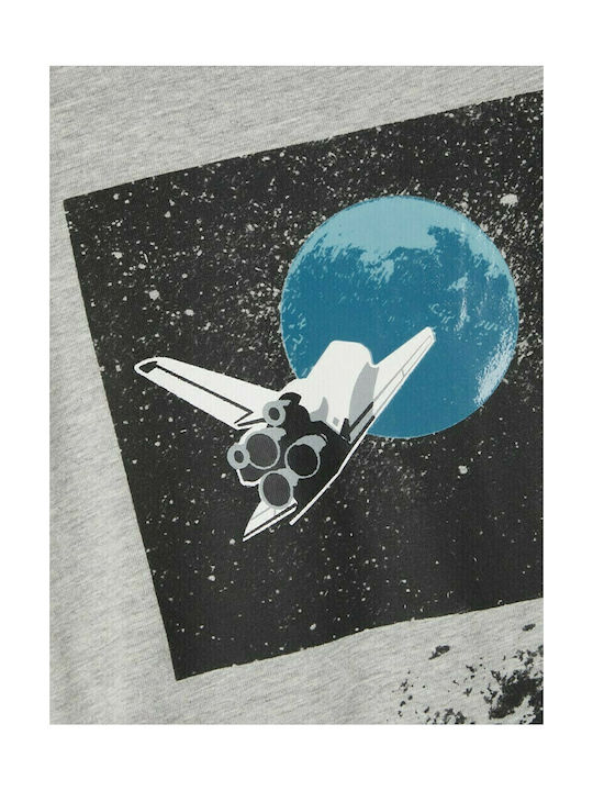 Name It Kinder T-shirt Gray NASA