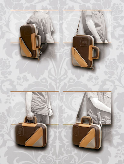 Elite Bags Ιατρική Τσάντα Urban's σε Καφέ Χρώμα