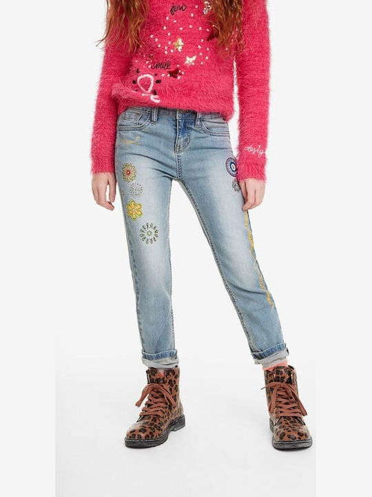 Desigual Fernandez Kinder-Jeanshosen Blau