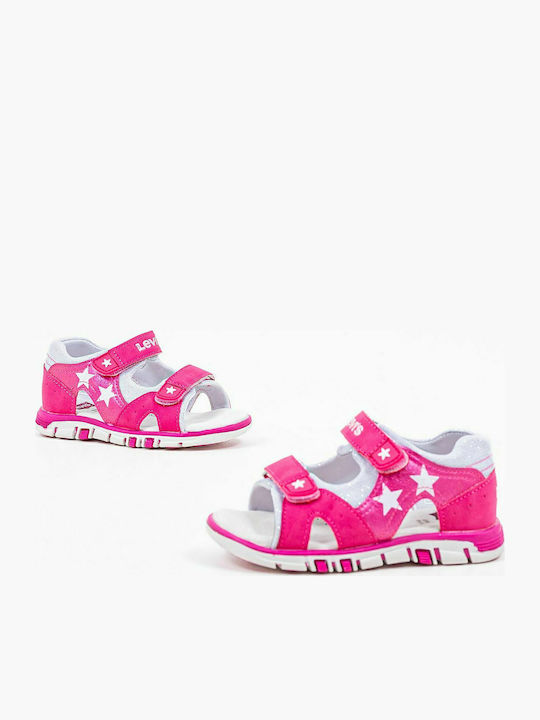 Kinder Sandalen Rich Star Fuchsie