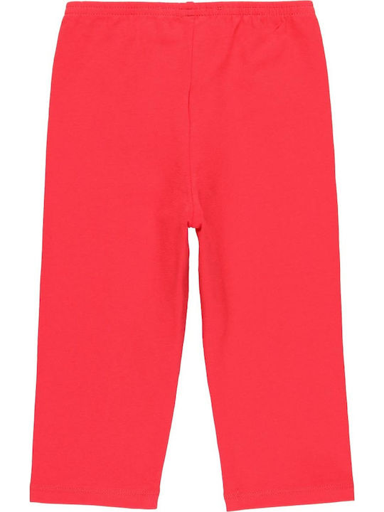 Boboli Kinder Leggings Kurz Rot