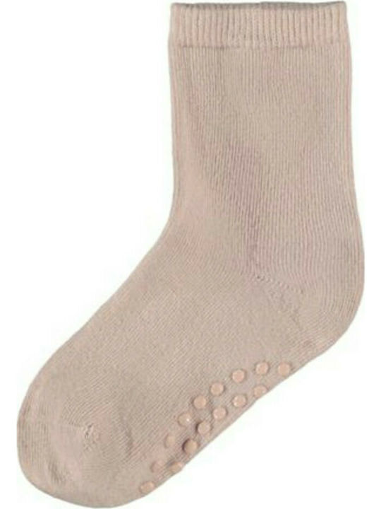 Name It Girls Knee-High Non-Slip Socks Pink