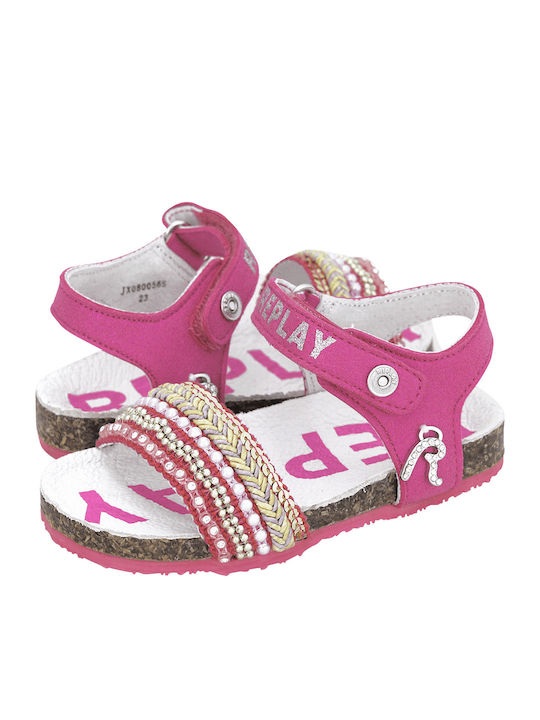 Replay Kinder Sandalen Greta Rosa