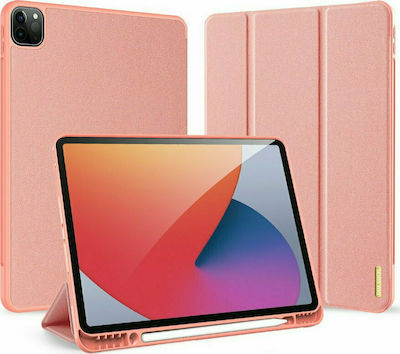 Dux Ducis Domo Flip Cover Δερματίνης Ροζ (iPad Pro 2021 12.9")