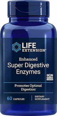 Life Extension Enhanced Super Digestive Enzymes Promotes Optimal Digestion 60 φυτικές κάψουλες