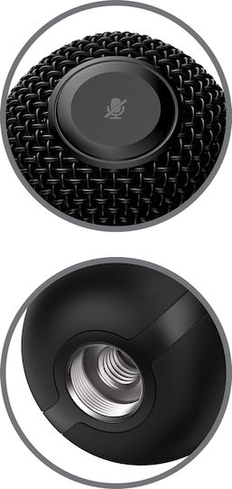 HyperX SoloCast Electret Μικρόφωνο Επιτραπέζιο