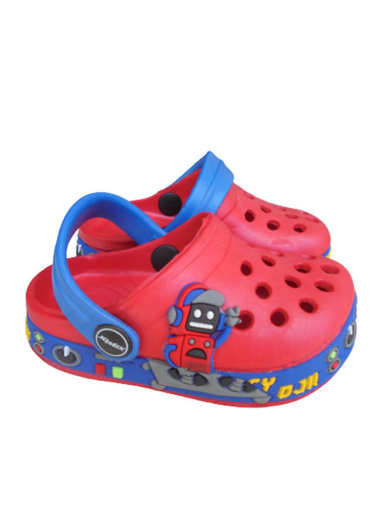 Jomix Children's Beach Clogs Red