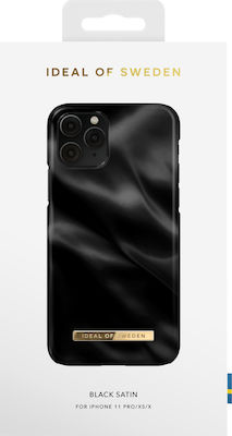 iDeal Of Sweden Fashion Plastic Back Cover Black Satin (iPhone 11 Pro)