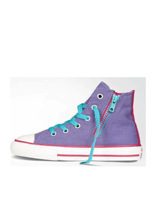 Converse Kids Sneakers High Purple