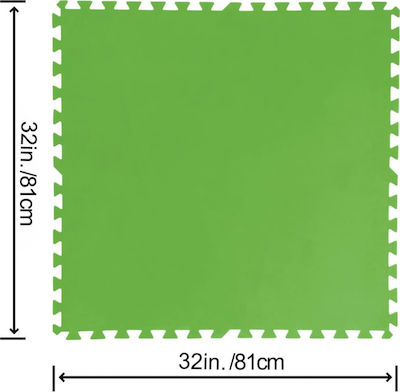 Bestway Poolzubehör 5.47m² 9τμχ 81x81cm