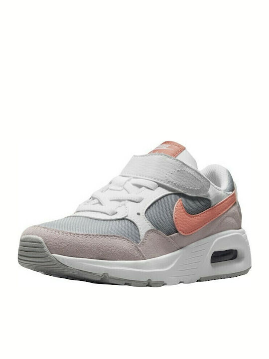 Air Max SC Kids Sneakers with Scratch White / Light Violet / Pure Platinum / Crimson Bliss