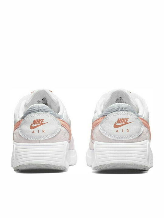 Air Max SC Kids Sneakers with Scratch White / Light Violet / Pure Platinum / Crimson Bliss