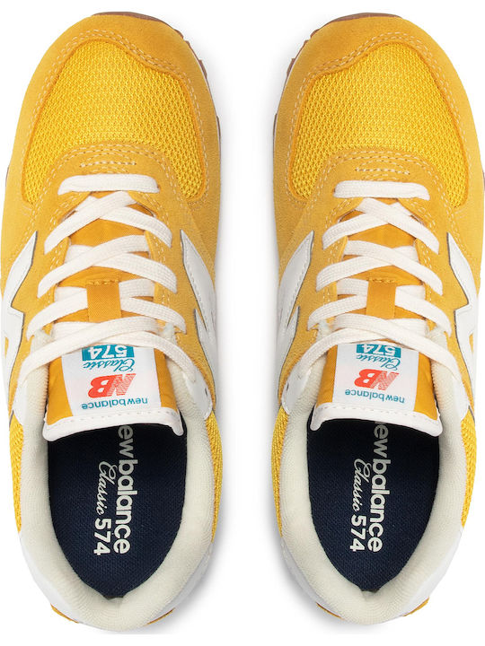 574 Kids Sneakers Yellow