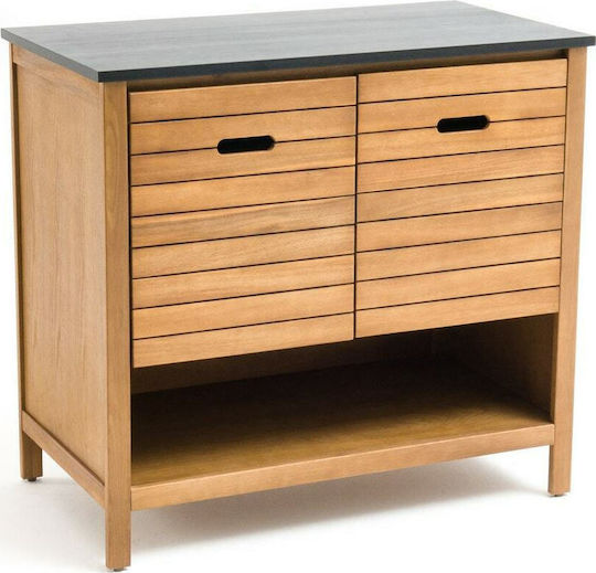 La Redoute Interieurs Saturne Blat fără Lavoar L90xW50xH83cm Bej