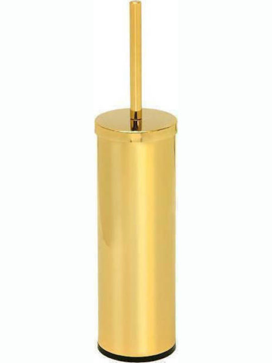 Pam & Co Metallic Toilet Brush Gold