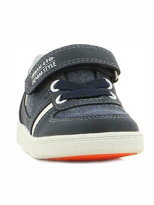 Παιδικά Sneakers με Σκρατς Navy Μπλε