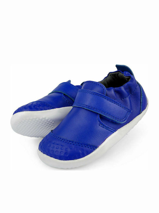 Step Up Xplorer Go Trainer Παιδικά Sneakers Ανατομικά με Σκρατς Μπλε