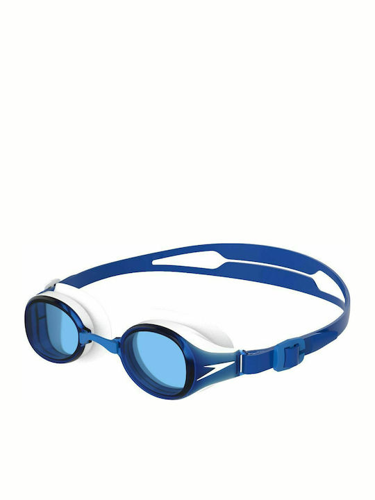 Speedo Hydropure Schwimmbrille Erwachsene mit Antibeschlaggläsern Blau