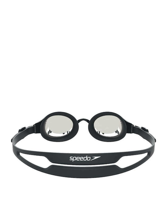 Speedo Hydropure Swimming Goggles Adults with Anti-Fog Lenses Black