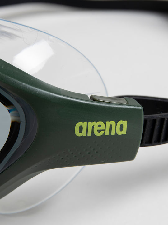 Arena The One Mask Swimming Goggles Adults with Anti-Glare Lenses Black