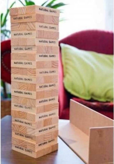 Board Game Wackel Tower for 2 Players 6+ Years Old (EN) Natural Games