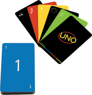 Mattel Board Game UNO Minimalista for 2-10 Players 7+ Years (EL)