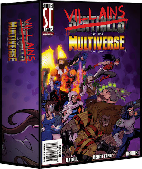 Разширение на играта Sentinels Multiverse Villains за 2-5 играчи 8+ години Greater than Games
