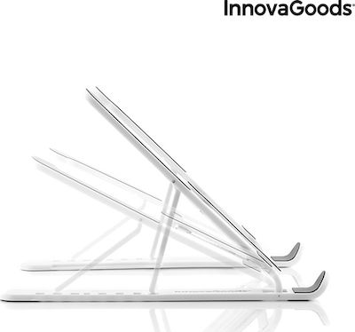 InnovaGoods Flappot Stand für Laptop bis zu 17" Silber