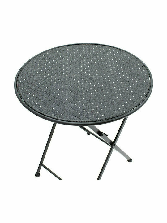 Set Dining for Small Outdoor Spaces Walen Black 3pcs